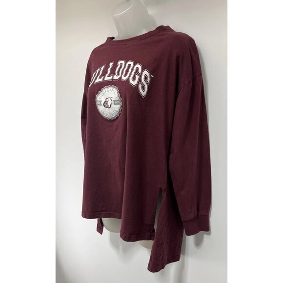 Gameday Couture Mississippi State Bulldogs Women’s Oversized Blouse Maroon Small - Picture 2 of 6